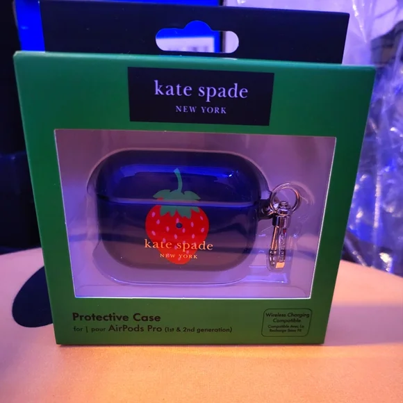 kate spade Blue AirPods Pro Case - Picture 1 of 1